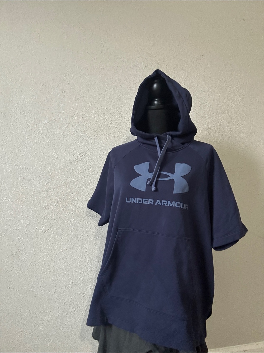 Hooded sweatshirt on mannequin